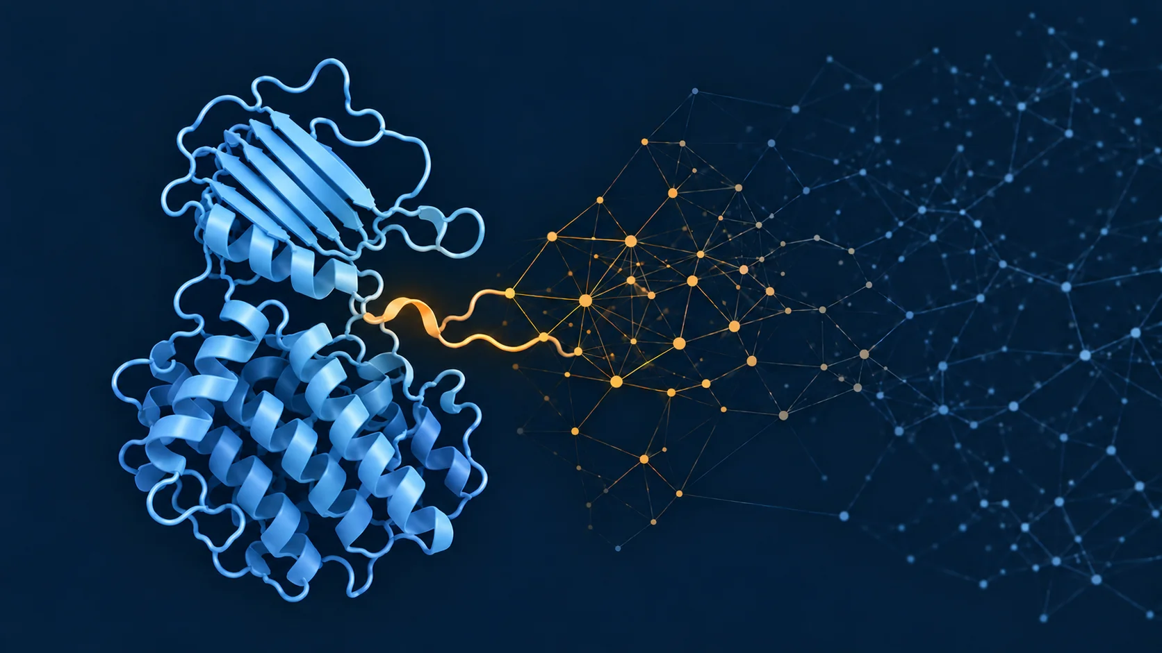 Protein structure with a bound ligand